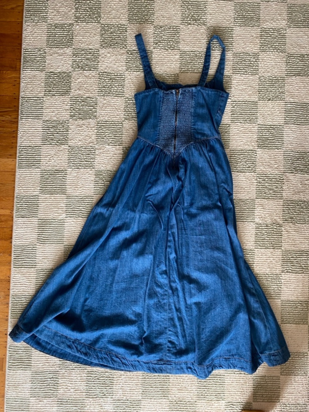 Reformation Bella Denim Midi Dress - Picture 4 of 4
